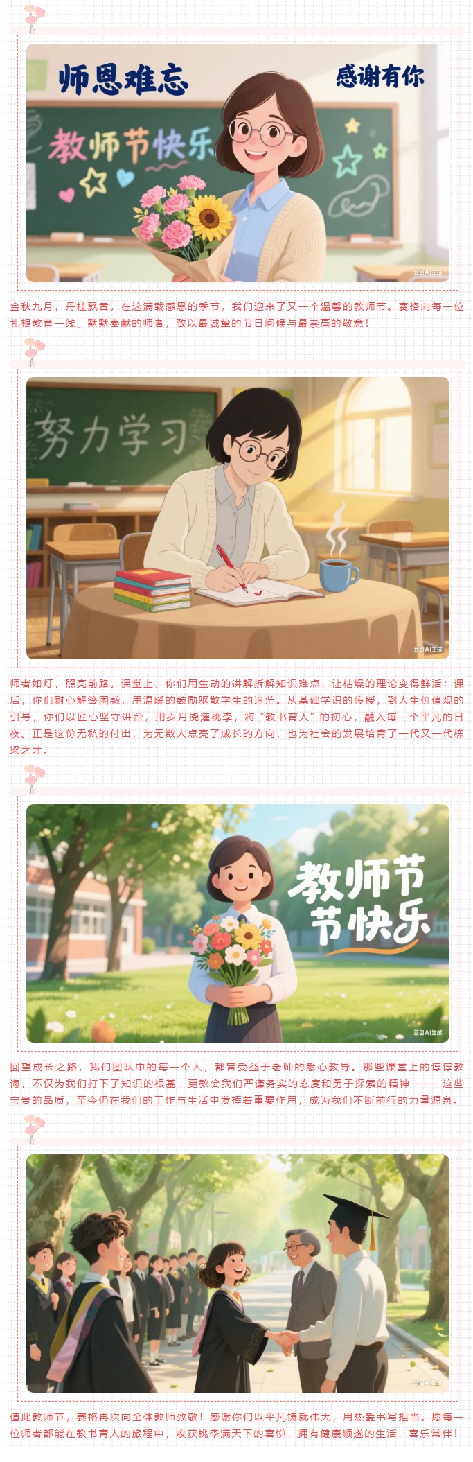感恩有您 照亮前行 — 祝老師們節(jié)日快樂！_副本
